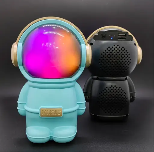 Astronaut Loud Portable Creative Active Bass Rgb Light Bluetooth Speaker